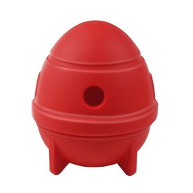 Pet Gnawing and Teething Educational Feeder (Color: Red, Type: Pet Toys)